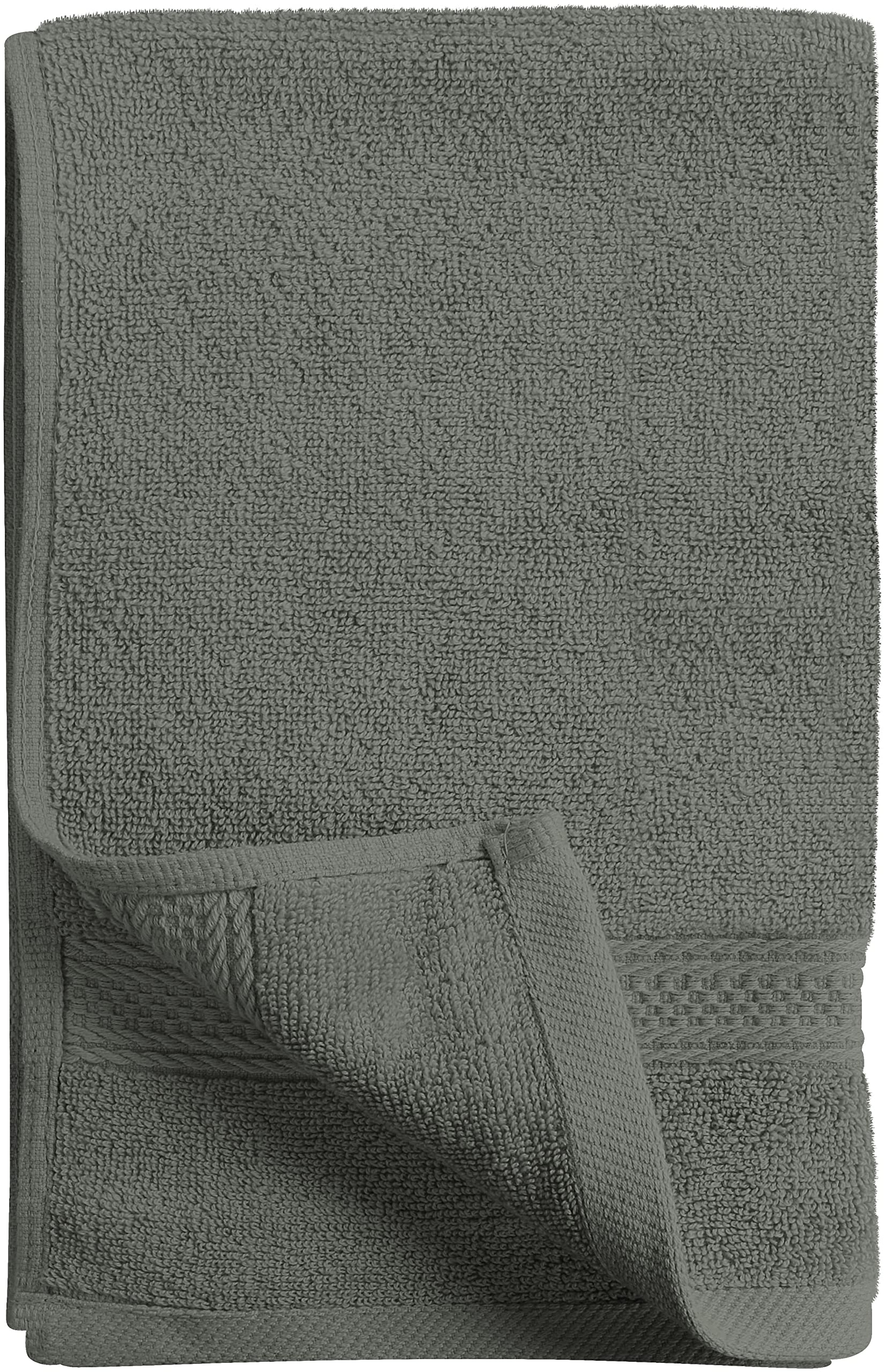 Utopia Towels 6 Pack Premium Hand Towels, 16 by 28 inches, 100% Ring Spun Cotton, Soft and Absorbent 600 GSM Towels for Bathroom, Gym, and Hotel, Grey