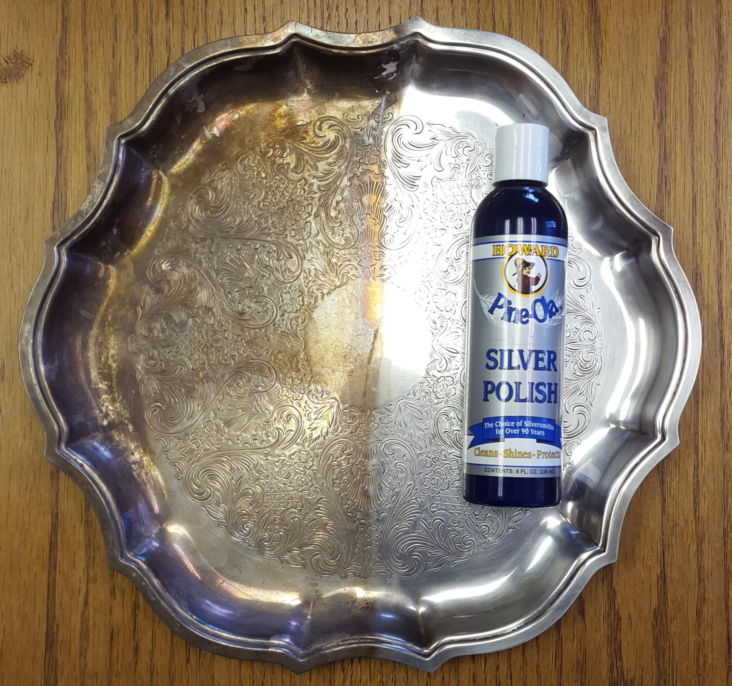 Howard SP0008 Pine-Ola Silver Polish, 8-Ounce