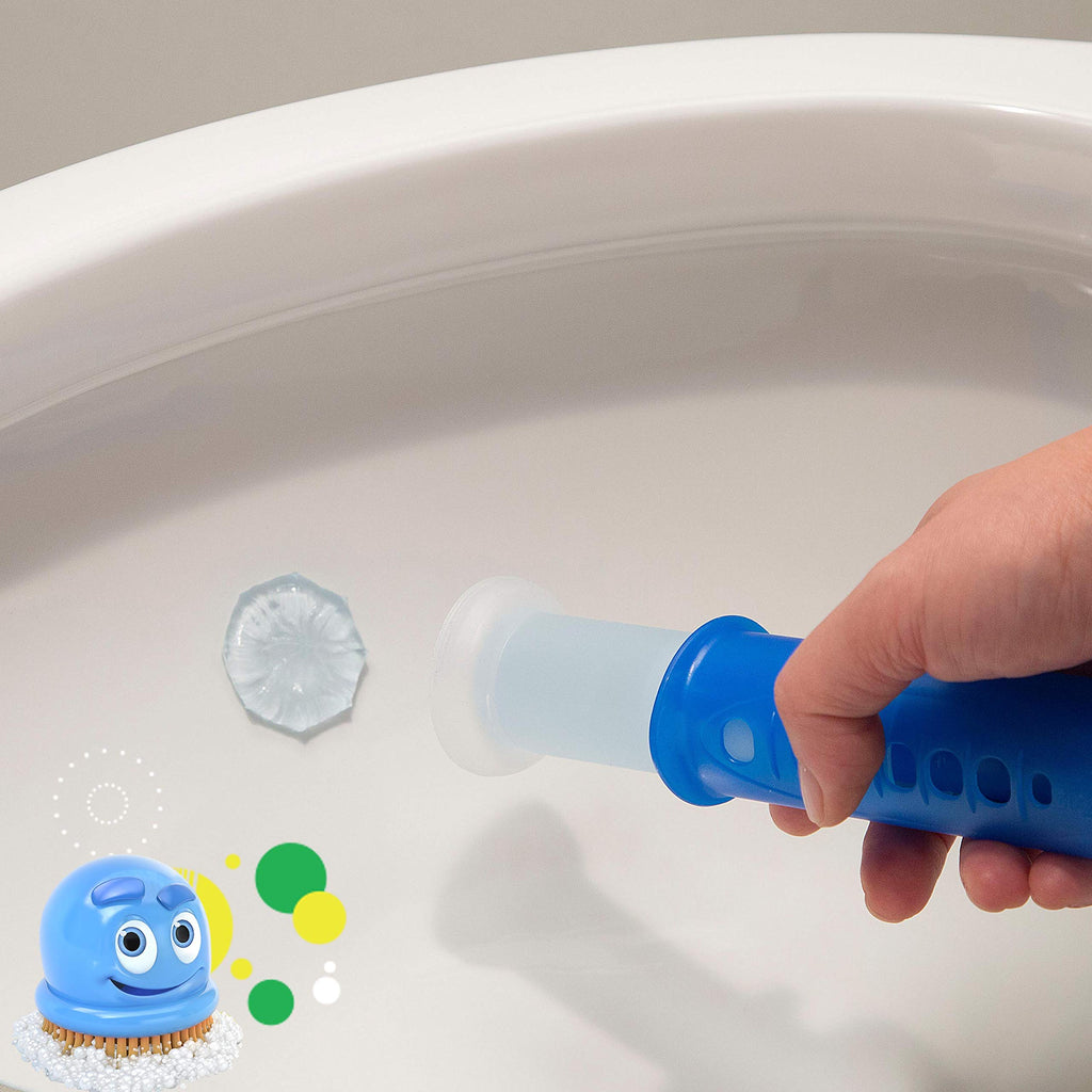 Scrubbing Bubbles Fresh Gel Toilet Bowl Cleaning Stamps Refills, Helps Keep Toilet Clean and Helps Prevent Limescale & Rings, Citrus Scent, 12 Stamps (Pack of 3)