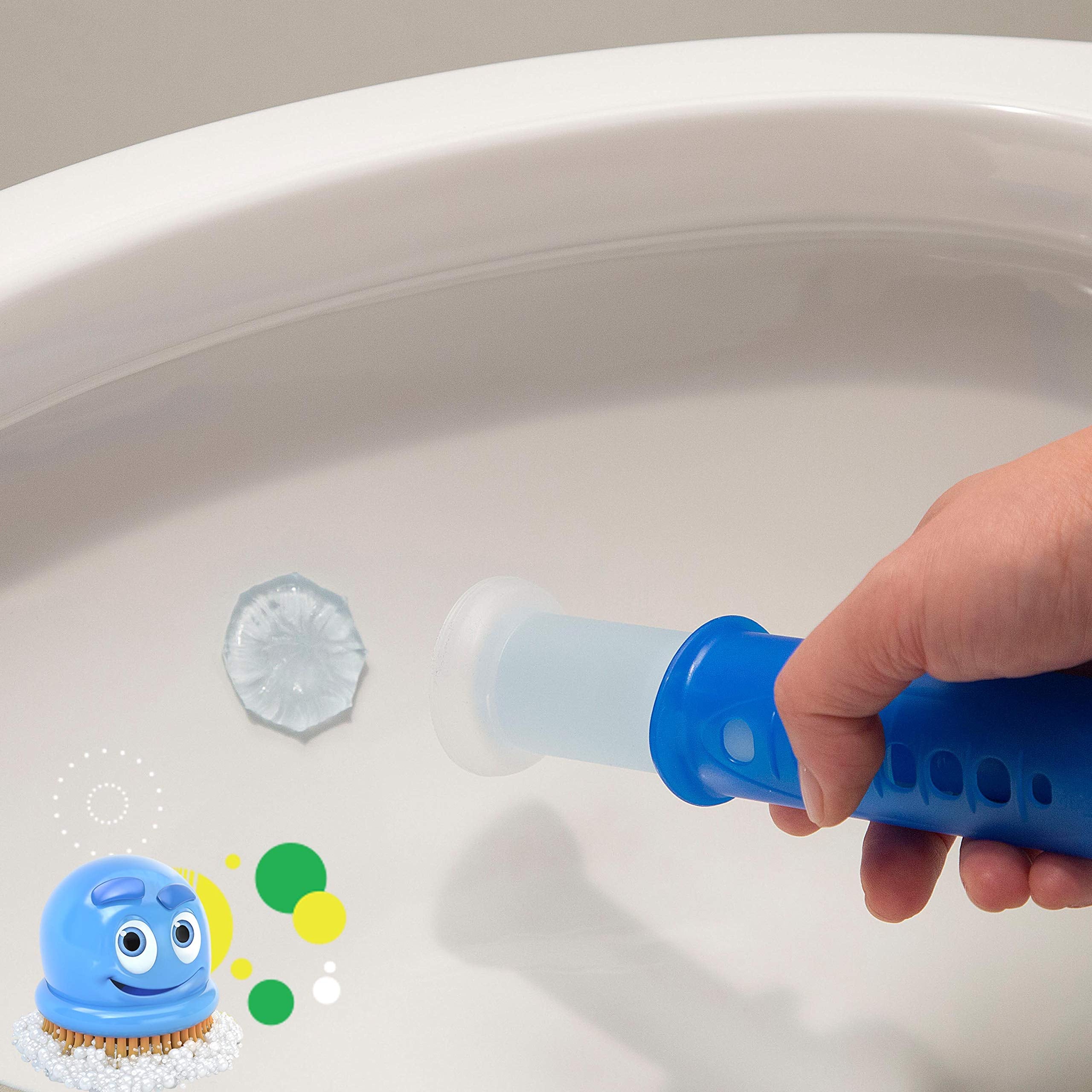 Scrubbing Bubbles Fresh Gel Toilet Bowl Cleaning Stamps Refills, Helps Keep Toilet Clean and Helps Prevent Limescale & Rings, Citrus Scent, 12 Stamps (Pack of 3)