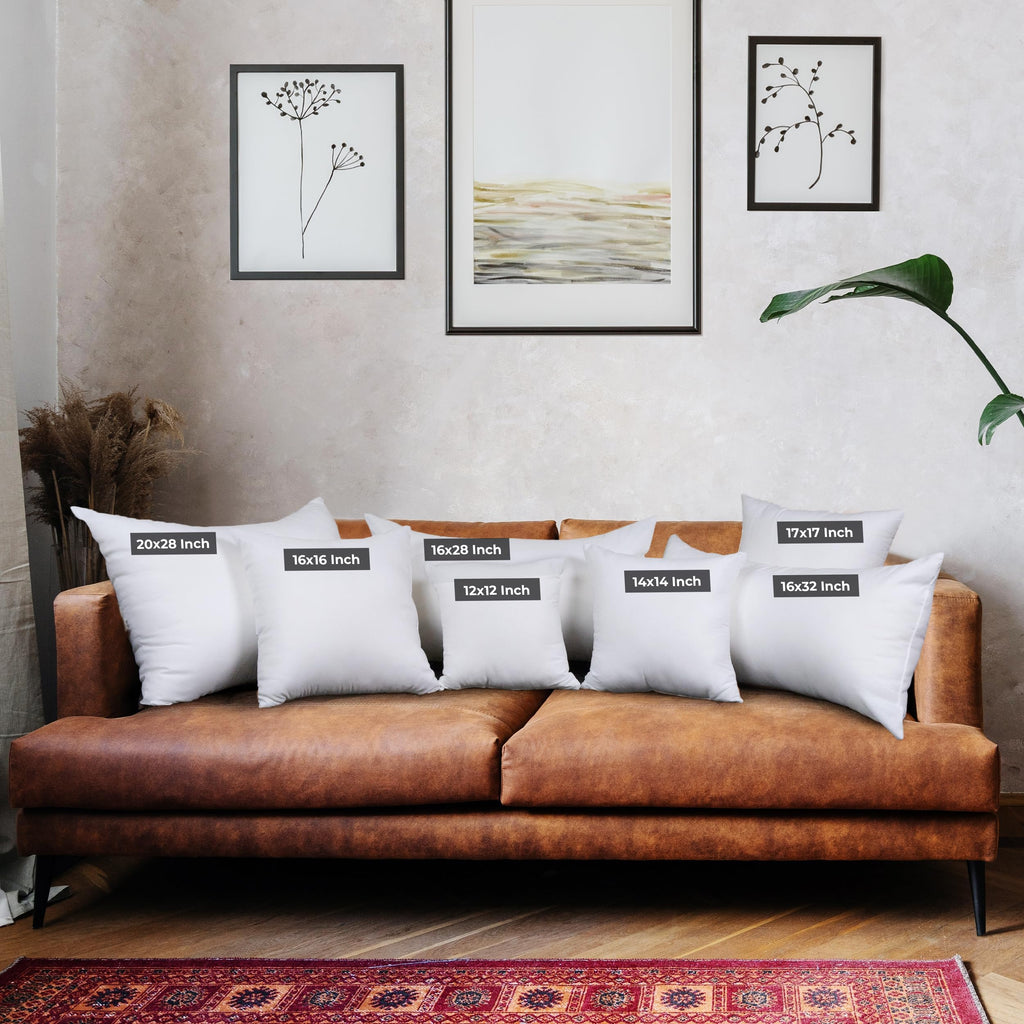 Utopia Bedding Throw Pillows (Set of 4, White) – 16 x 16 Inches Down Alternative Pillows for Bed, Sofa, and Couch - Fluffy Decorative Stuffer Pillow for Indoors & Outdoors