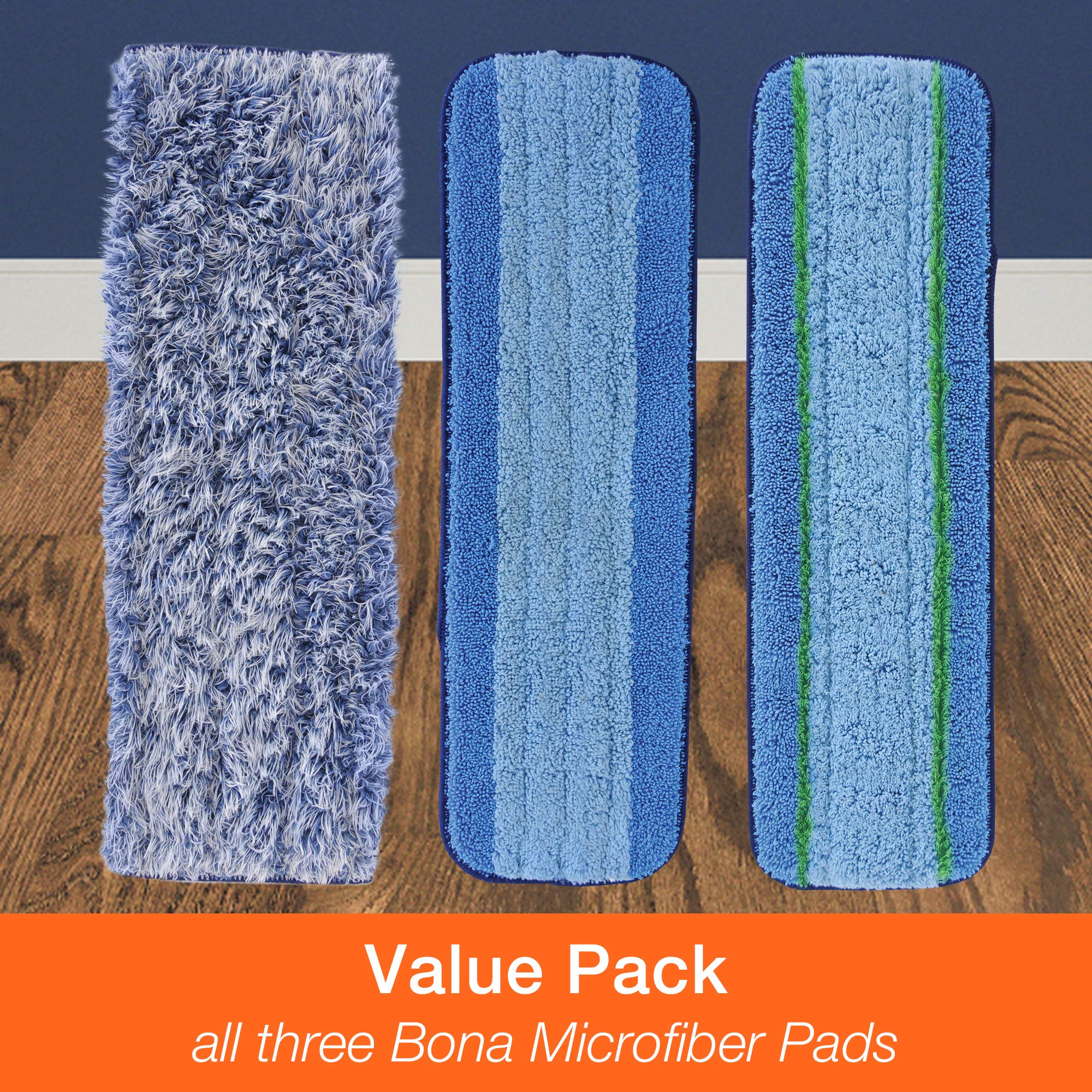 Hardwood Power Plus Deep Cleaning Pad 3 Pack
