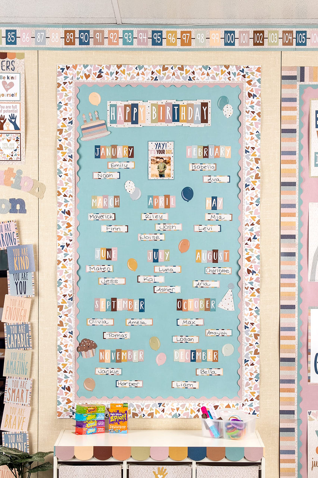 Teacher Created Resources Calming Blue Better Than Paper Bulletin Board Roll (TCR77410)