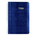 Blueline® 2026 Essential Daily Planner, Appointment Book, 12 Months, January to December, Spiral Binding, 8" x 5", Blue, Bilingual (C1504.82BT-26)