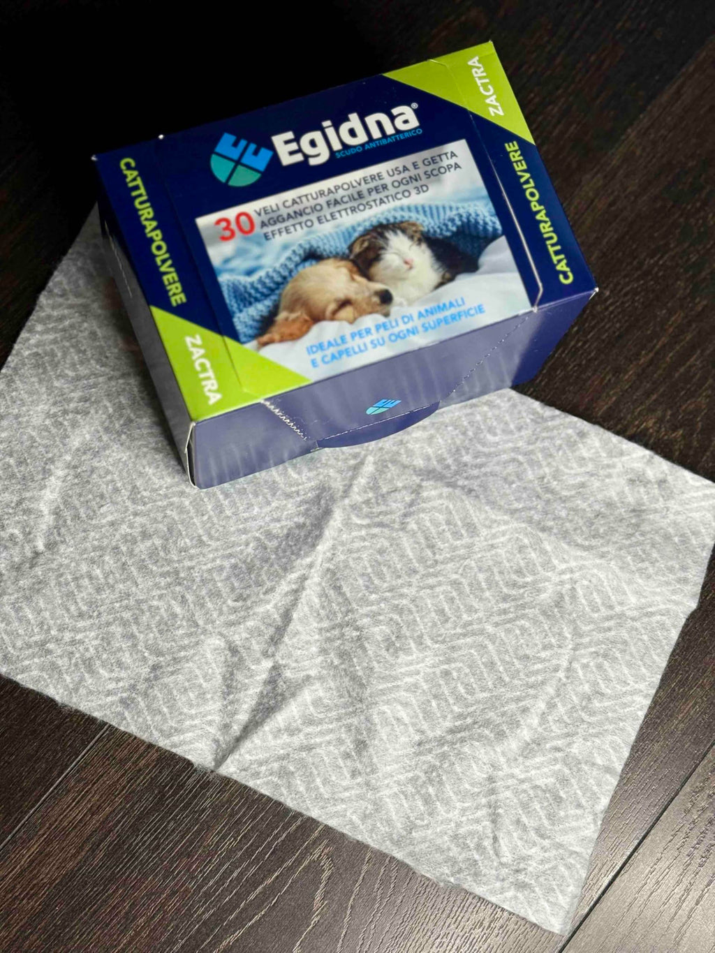 Egidna Dust Trapper Cloths, 30 Pieces - Pet Heavy Duty Multi-Surface Cloth Refills for Floor Sweeping and Cleaning