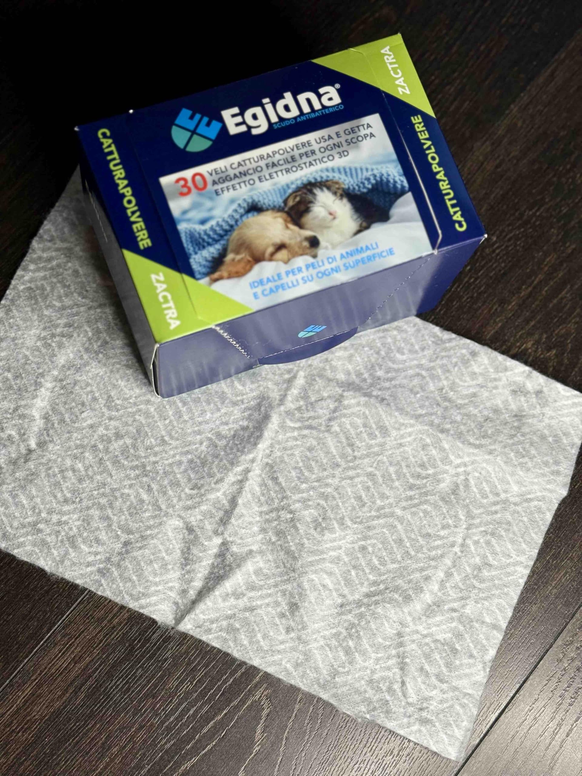 Egidna Dust Trapper Cloths, 30 Pieces - Pet Heavy Duty Multi-Surface Cloth Refills for Floor Sweeping and Cleaning