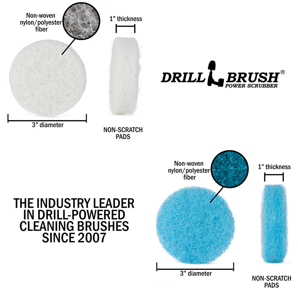3 inch Round Scouring Pads Electric Scrubber Kit