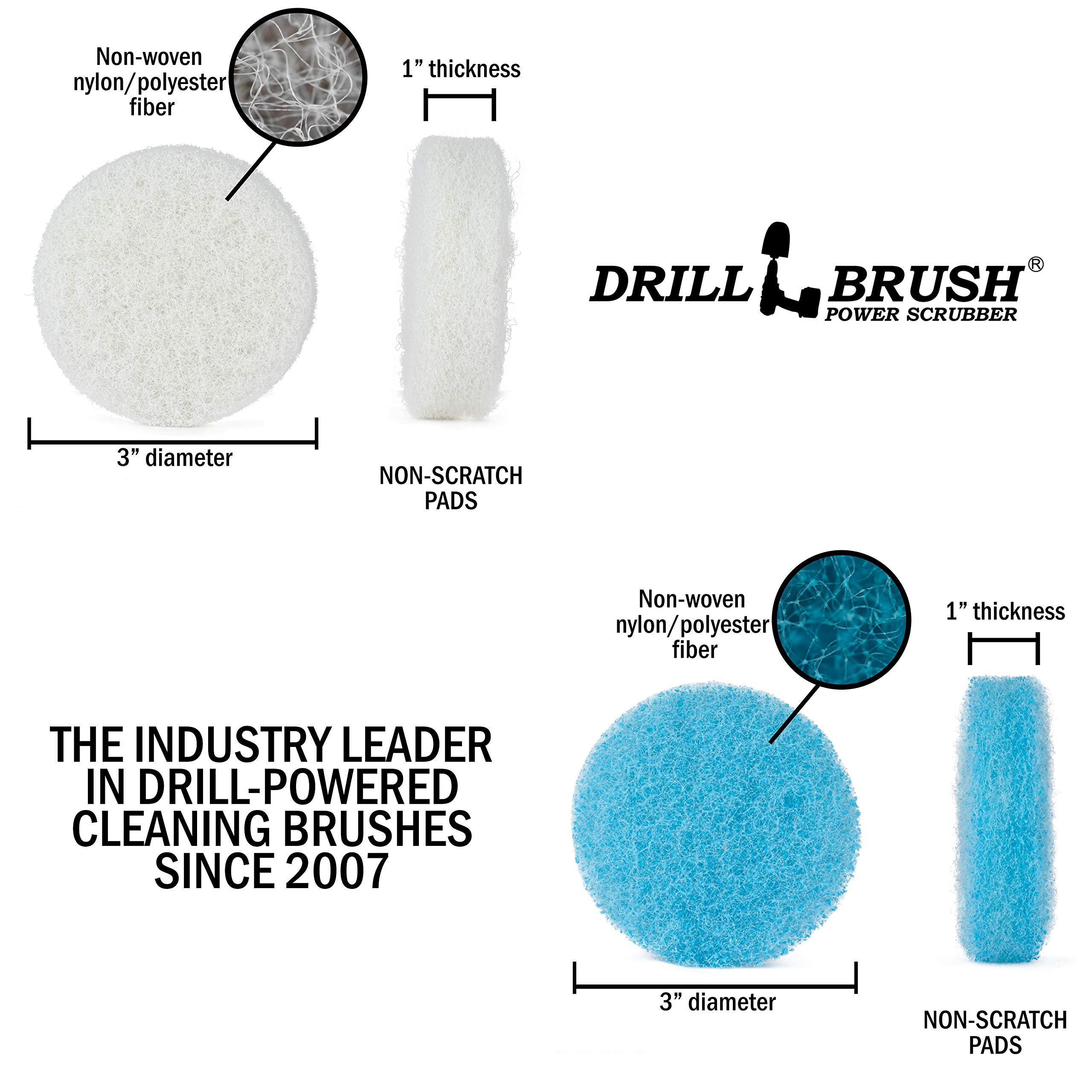 3 inch Round Scouring Pads Electric Scrubber Kit
