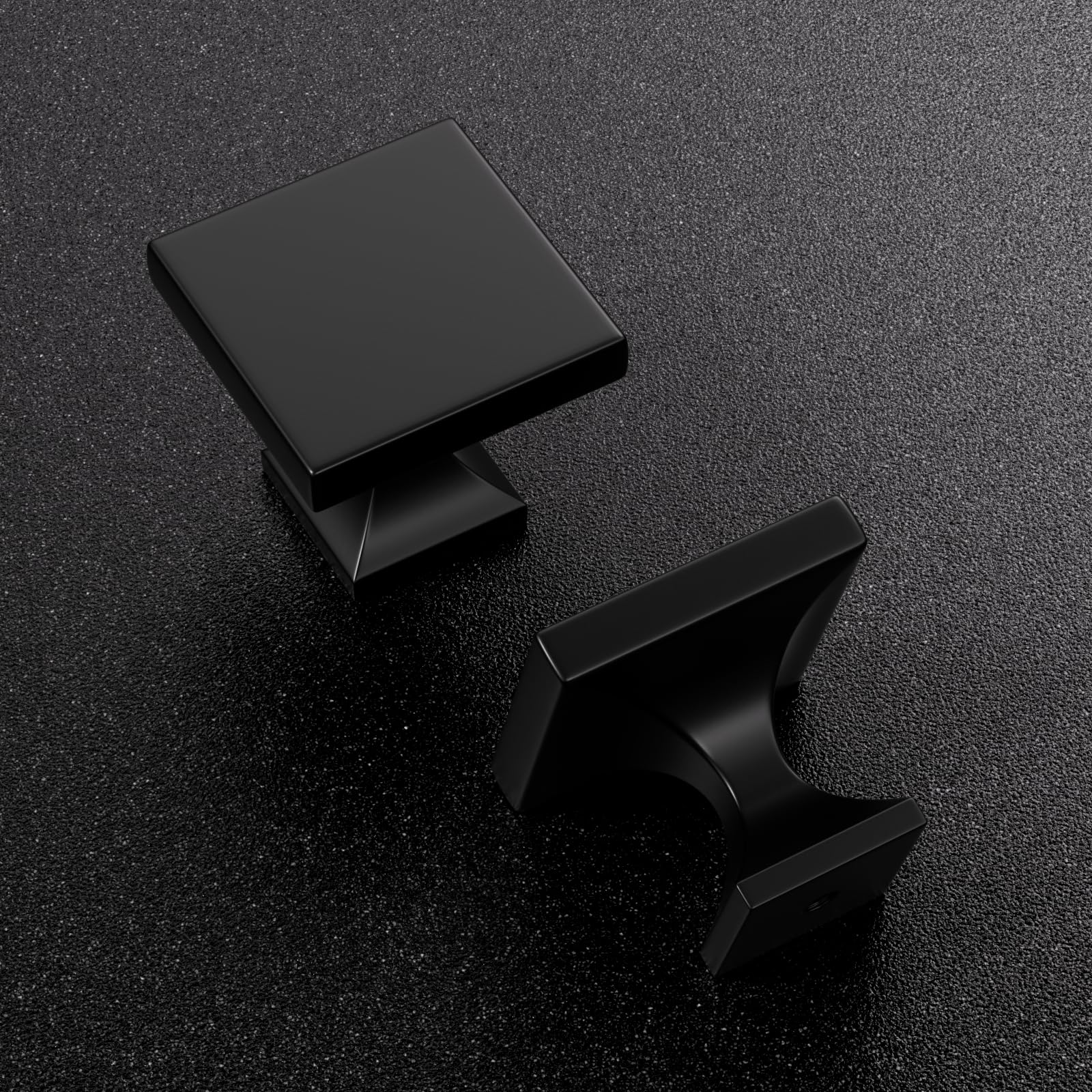 goldenwarm 5 Pack Black Cabinet Knobs Kitchen Drawer Knobs - Cabinet Hardware Black Cupboard Knobs Black Kitchen Cabinet Hardware Matte Black Drawer Knobs Bathroom Drawer Knobs