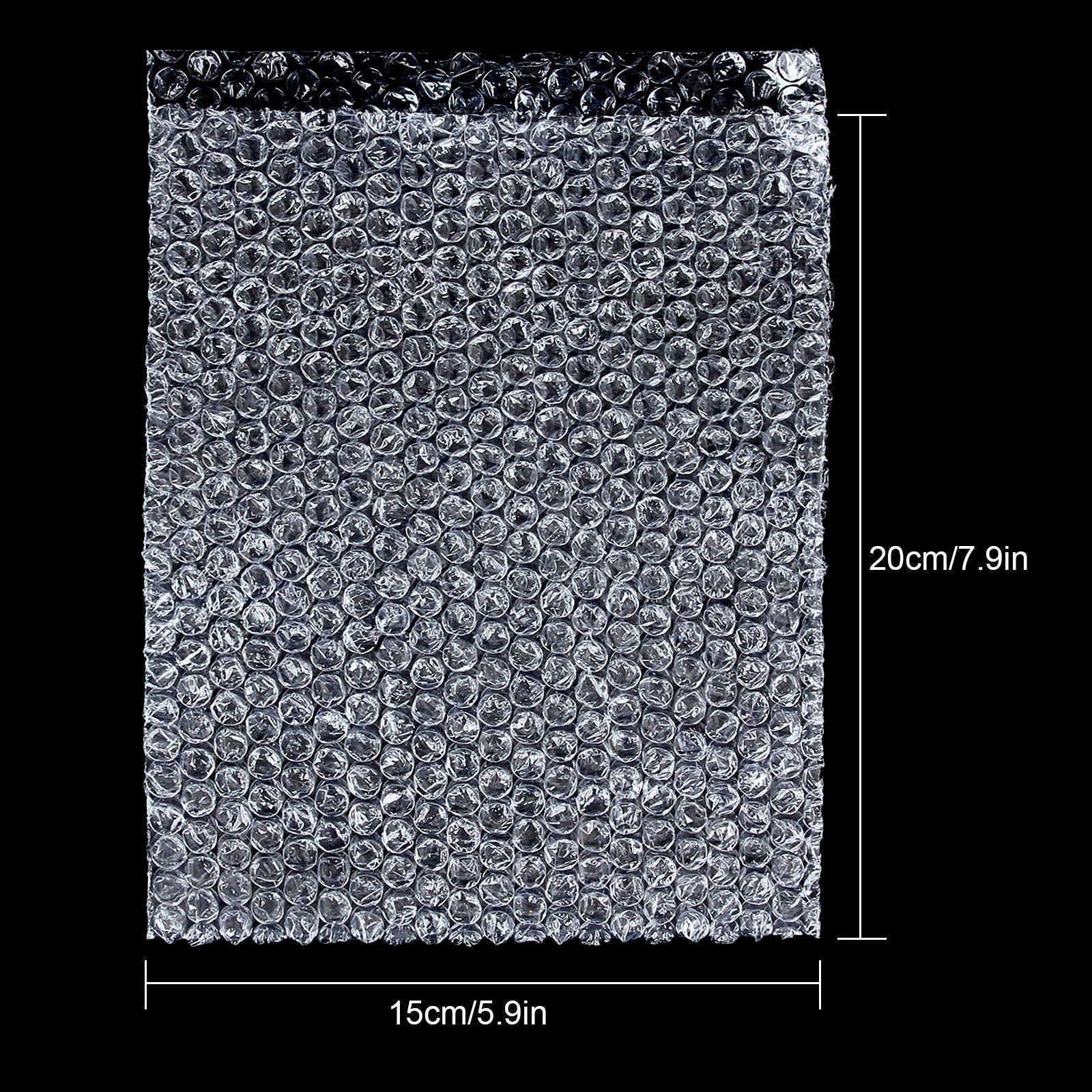 Bubble Cushioning Bags 150 Pack Clear Bubble Out Packing Bag 6 x 8 inch Pouches Protective Cushioning for Shipping, Storage and Mailing