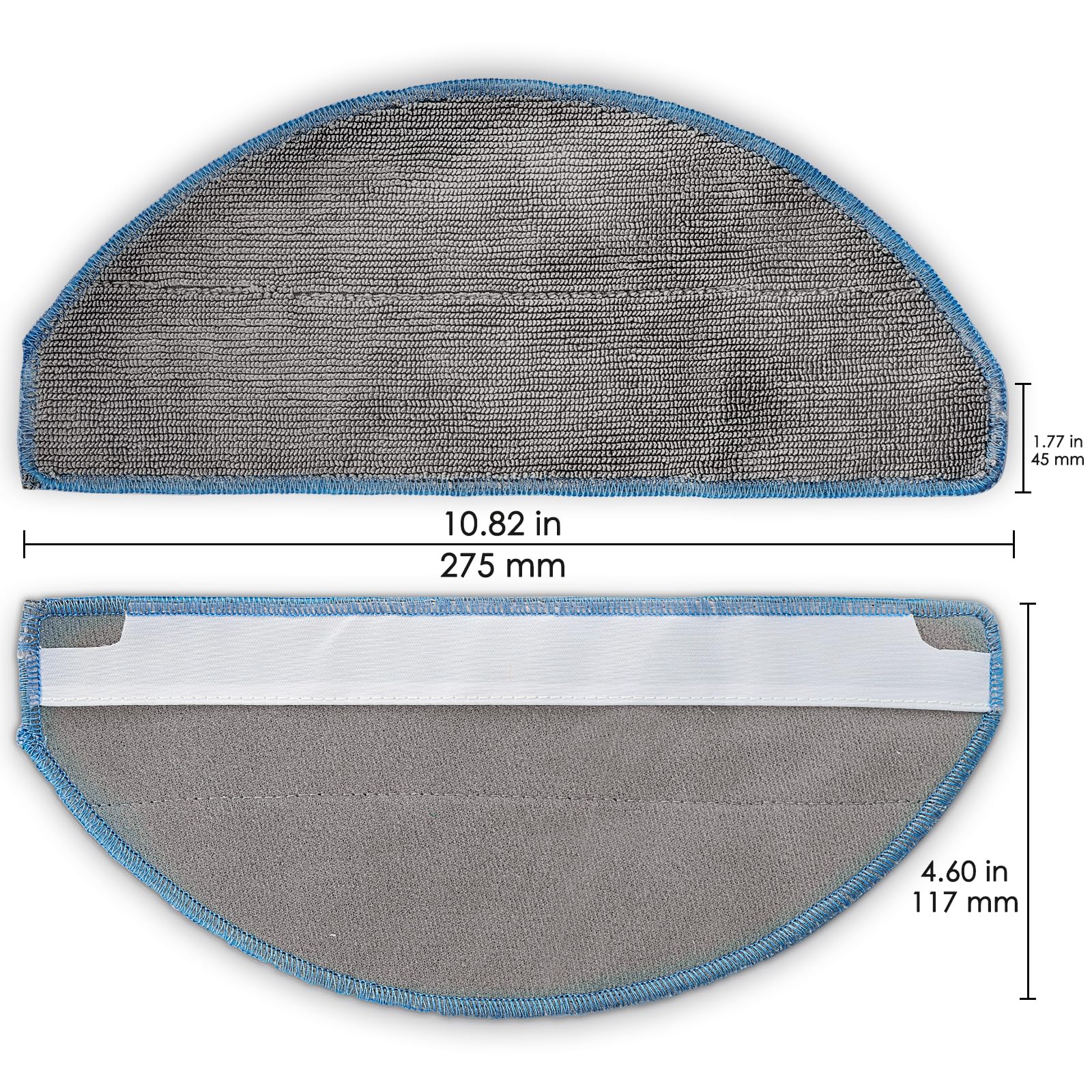 (10 Pack) Roomba 104 Mop Pads for iRobot Roomba 104, Roomba Combo Essential Y0140 Y0110, Vacuum 2 Essential Robot Q0520, Mop Pad for Roomba 105 Combo Robot Vacuum & Mop
