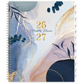 2026-2027 Monthly Planner - JAN 2026 - DEC 2027, 8.5" x 11" 24 Monthly Planner 2026-2027, Calendar Planner with Tabs, Inner Pocket, Thick Paper - Leaf Sand