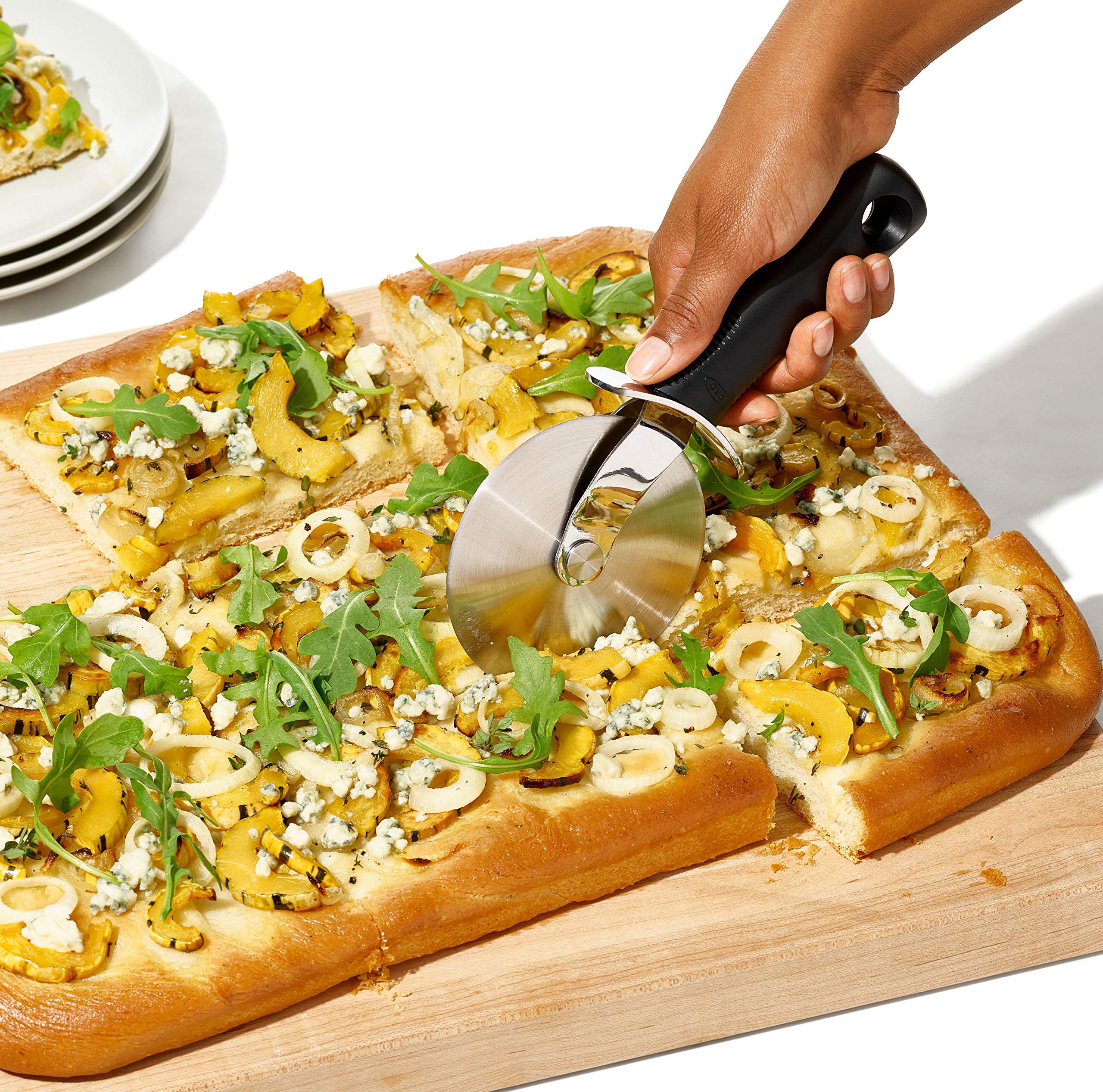 OXO Good Grips New Large 4-Inch Pizza Wheel and Cutter