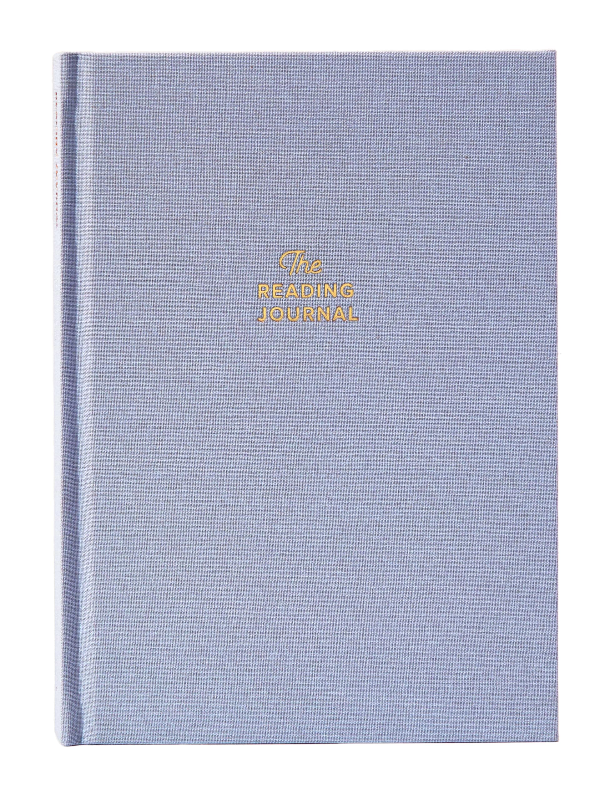 Reading Journal - 52 reviews. Review and Track Your Reading. Book Journal for Book Lovers & Readers. Blue