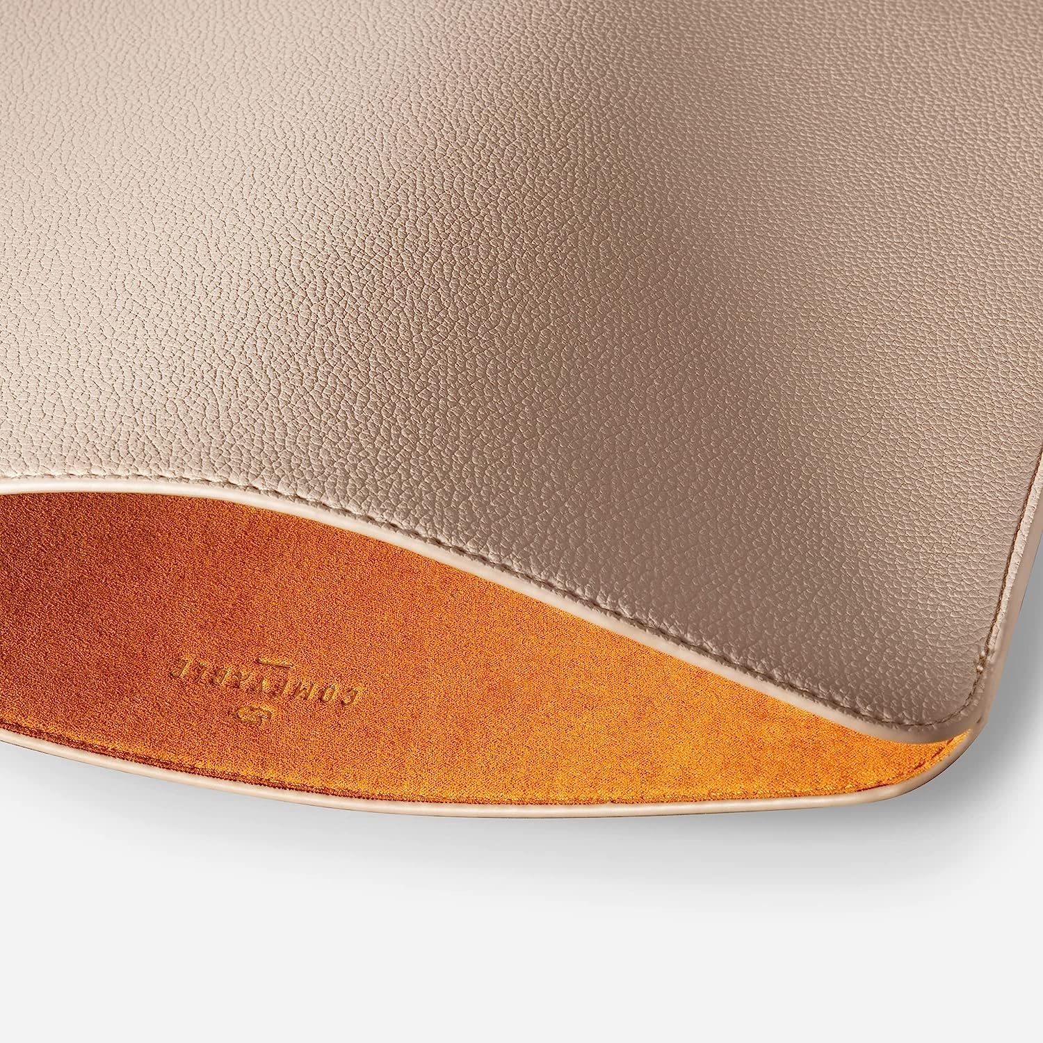 Comfyable Laptop Sleeve 15 Inch Precisely Compatible with MacBook Air 15" M5 M4 M3 M2 2026, Faux Leather Cover Case, Sand