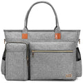 Laptop Tote Bag, Middle Size Computer Messenger Teacher Bag with 15.6'' Padded Laptop Sleeve